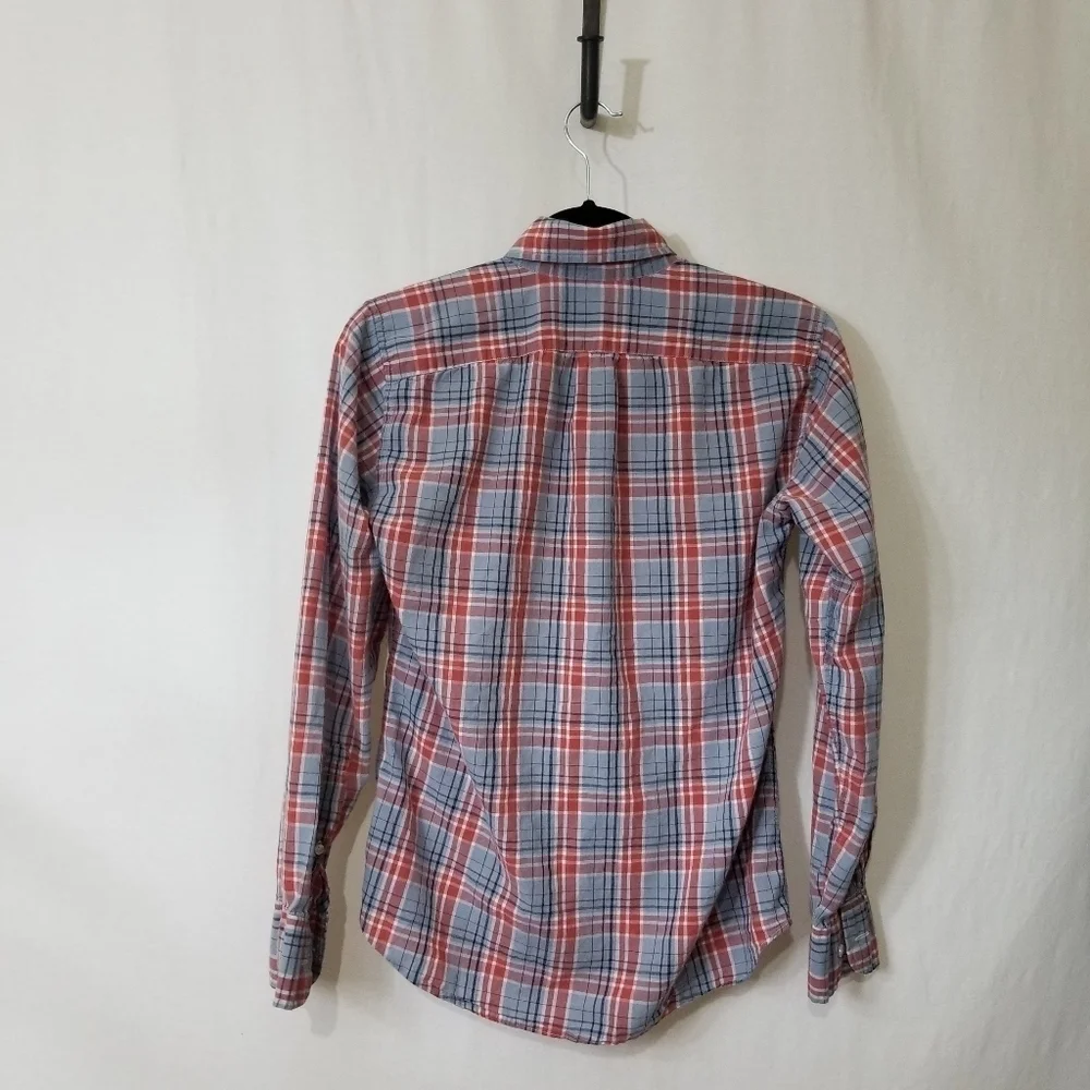 J. Crew plaid slim fit button down